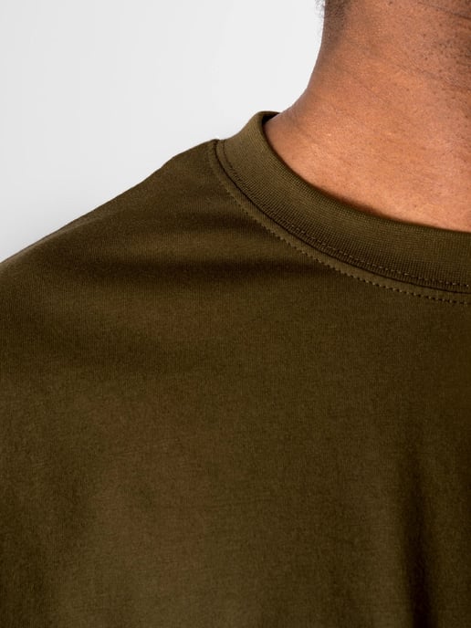 Oversized T-shirt - Olijf - Image 4