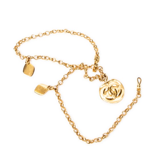 CC Medallion Pendant Chain Necklace  Ketting - Image 2