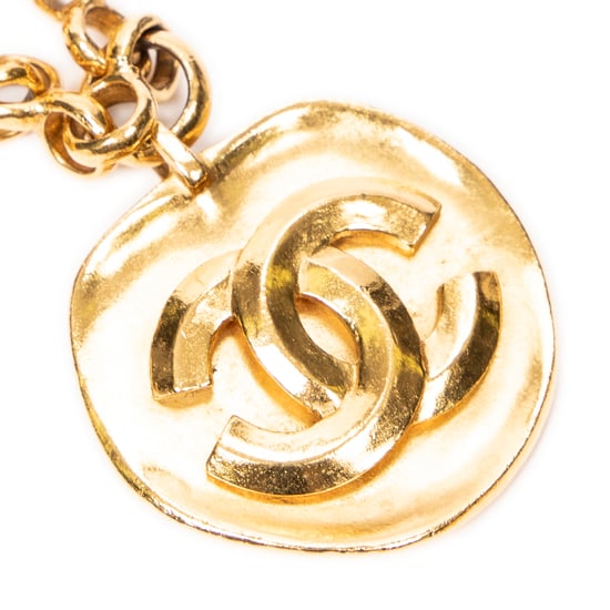 CC Medallion Pendant Chain Necklace  Ketting - Image 3