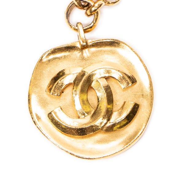 CC Medallion Pendant Chain Necklace  Ketting - Image 4
