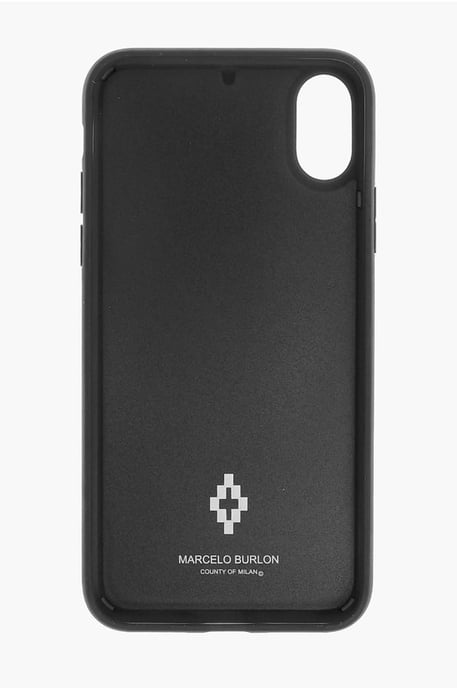 reliëf bedrukt CROSS 3D XS iPhone-hoesje in zwart - Image 3