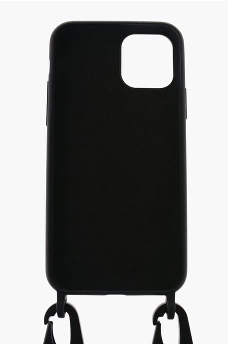 Palmboom bedrukte 11Pro nek iPhone-hoes in zwart - Image 2