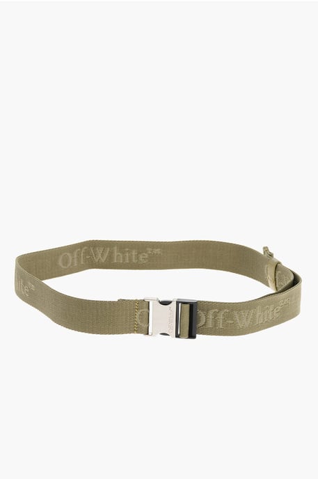Tape riem met logo-opschrift 35 mm in groen - Image 3