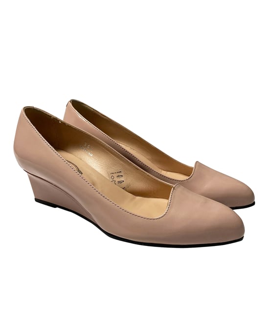 Tod's Geknipte Wedges in Roze Leer - Image 4