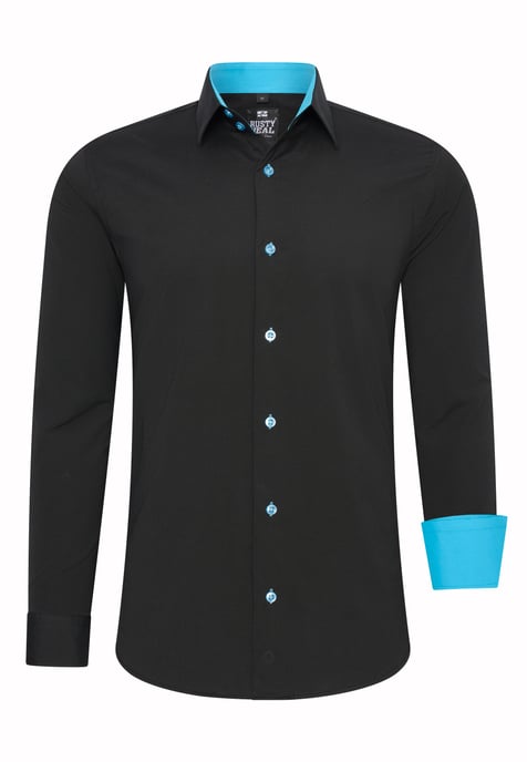 Zakelijk overhemd S - 6XL Slim Fit Premium Katoen-Stretch - Image 1
