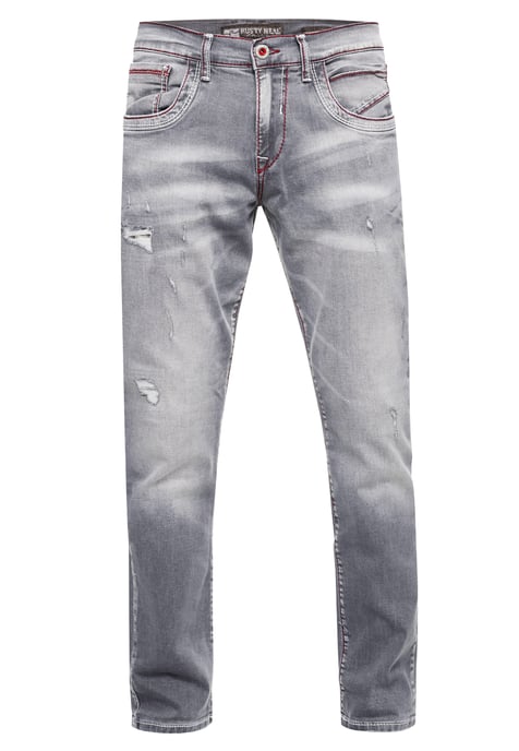 Jeansbroek "ODAR" destroyed regular fit stretch - Image 1