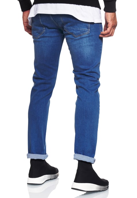Jeansbroek "MELVIN" slim fit katoen stretch - Image 4