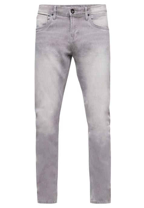 Grijze gebruikte jeansbroek "MELVIN" slim fit katoen-stretch - Image 1