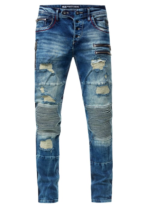 Jeansbroek "MISATO" slim fit (THE FULLY LOADED) - Image 1