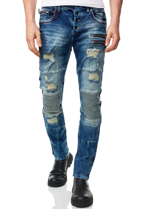 Jeansbroek "MISATO" slim fit (THE FULLY LOADED) - Image 4