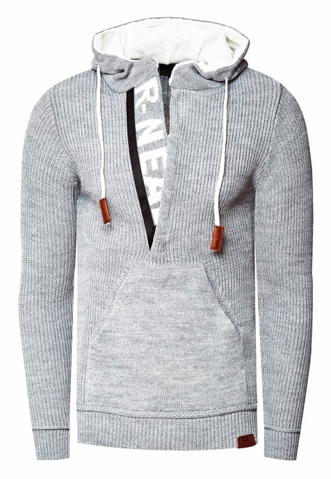 1/2 Zip Chunky Slim Fit Hoodie - Image 1