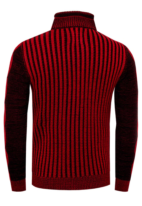 Trui met 1/2 rits in contrasterend design - Image 2