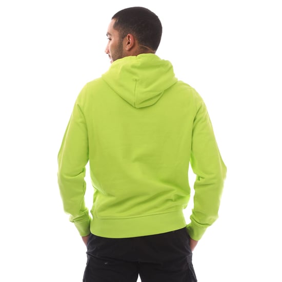 Men's Diesel S-Ginn-Hood-Div Hoodie in Green - Image 3