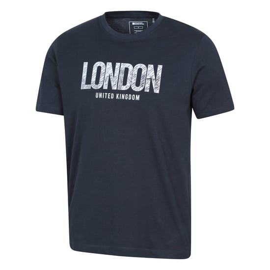 Mountain Warehouse Heren Londen T-Shirt met korte mouwen (Marine) - Image 4
