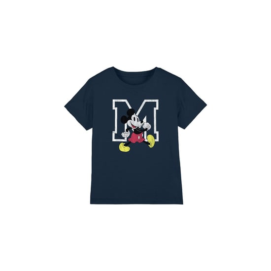 Disney Kinderen/Kinderen Mickey Mouse Classic Walk T-Shirt (Marine) - Image 1