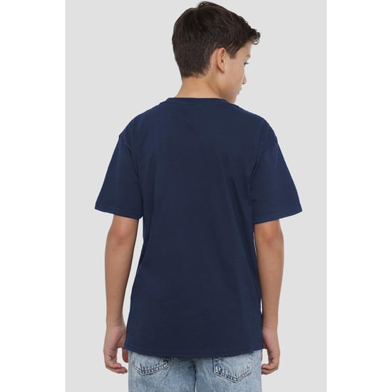 Disney Kinderen/Kinderen Mickey Mouse Classic Walk T-Shirt (Marine) - Image 2