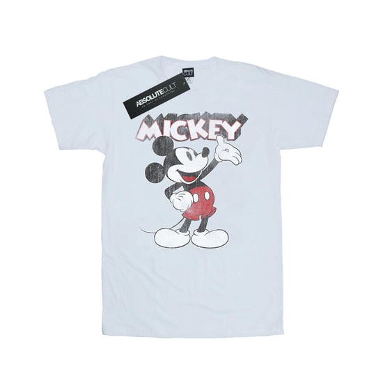 Disney Heren Mickey Mouse Presents T-Shirt (Wit) - Image 1