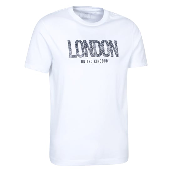 Mountain Warehouse Heren Londen T-Shirt met korte mouwen (Wit) - Image 3