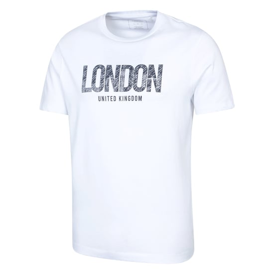 Mountain Warehouse Heren Londen T-Shirt met korte mouwen (Wit) - Image 4