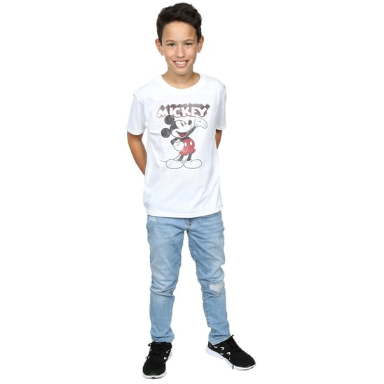 Disney Jongens Mickey Mouse Presents T-shirt (Wit) - Image 4