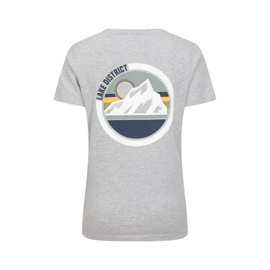 Mountain Warehouse Dames/Dames Lake District Tree Ring Organic T-shirt (Grijs) - Image 2