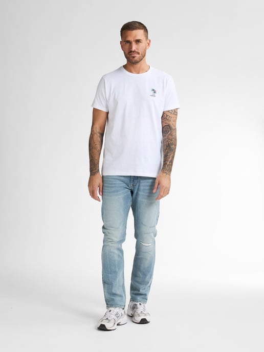 Petrol Industries - Heren Artwork T-shirt Paradise - Wit - Image 5
