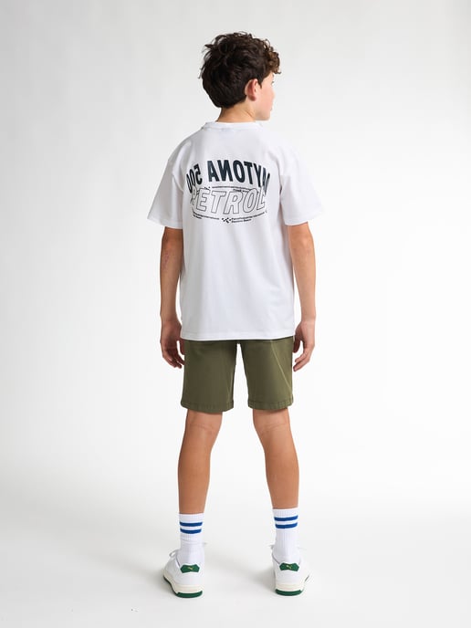 Petrol Industries - Jongens Backprint T-shirt Shoreline - Wit - Image 6