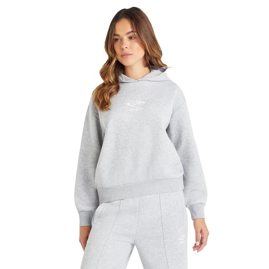 Umbro Dames/Dames Core Hoodie (Grijs gemêleerd/wit) - Image 5