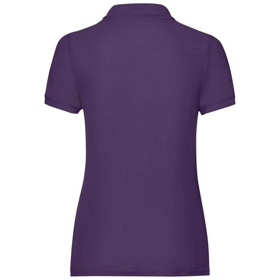 Fruit of the Loom Dames/dames Dame Fit Piqué Polo Shirt (Paars) - Image 2