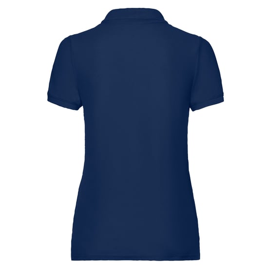Fruit of the Loom Dames/Dames Lady Fit 65/35 Poloshirt (Marine) - Image 2
