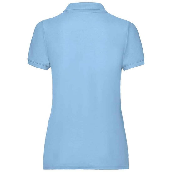 Fruit of the Loom Dames/dames Dame Fit Piqué Polo Shirt (Hemelsblauw) - Image 2