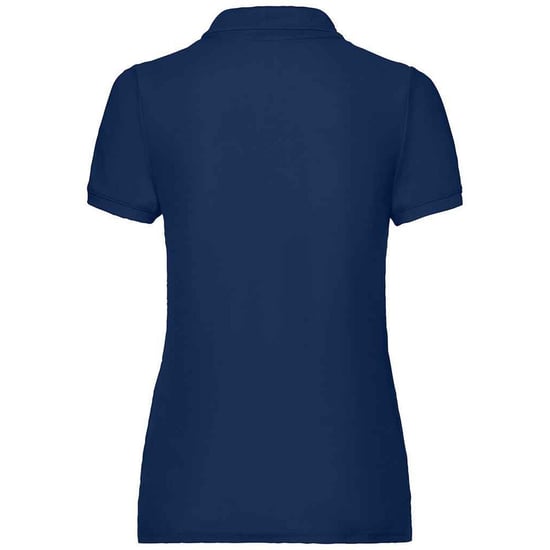 Fruit of the Loom Dames/dames Dame Fit Piqué Polo Shirt (Marine) - Image 2
