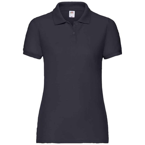 Fruit of the Loom Dames/dames Dame Fit Piqué Polo Shirt (Deep Navy) - Image 2