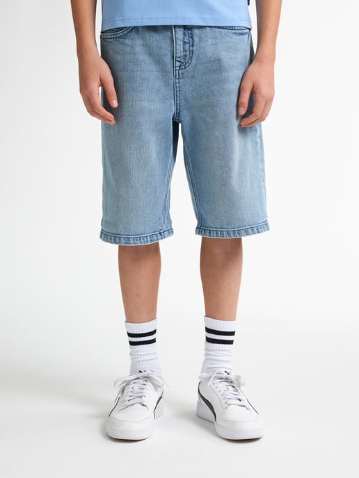 Petrol Industries - Jongens Lenox Loose Fit Denim Short Papaya - Blauw - Image 3