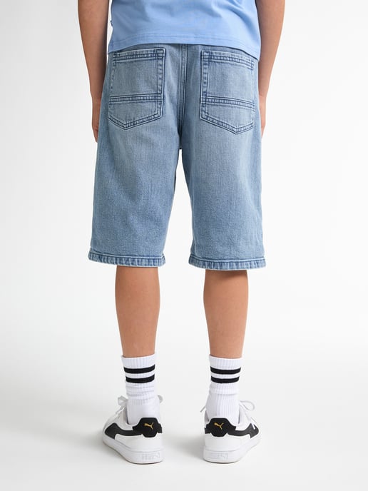 Petrol Industries - Jongens Lenox Loose Fit Denim Short Papaya - Blauw - Image 4