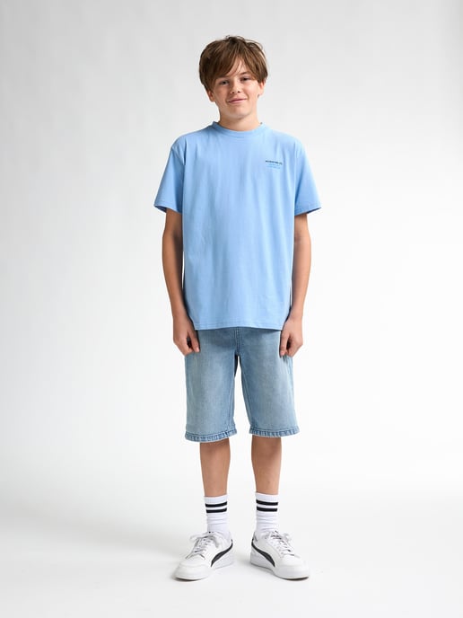 Petrol Industries - Jongens Lenox Loose Fit Denim Short Papaya - Blauw - Image 5