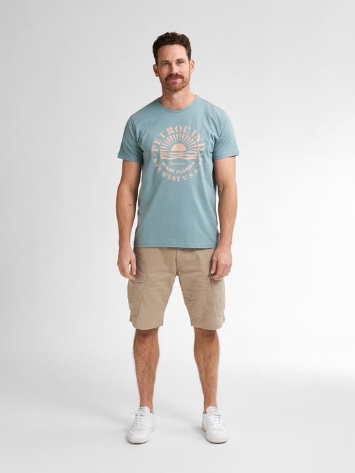 Petrol Industries - Heren Cargo Short met Riem Seasalt - Bruin - Image 5