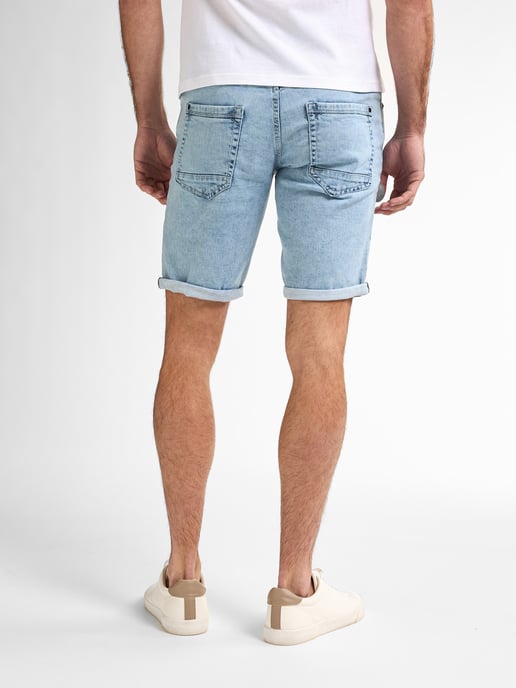 Petrol Industries - Heren Bassano Denim Short Tropicana - Blauw - Image 4