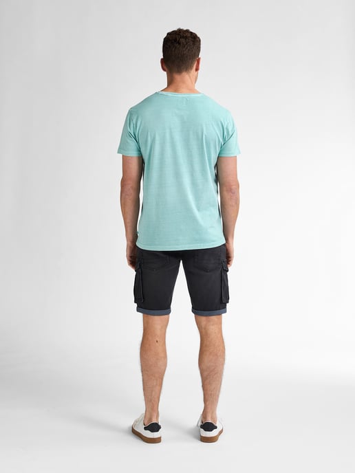 Petrol Industries - Heren Torino Cargo Short Denim Zephyr - Zwart - Image 6