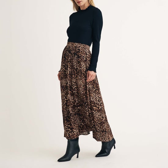 Dames Nobodys Child Panterprint Maxi Rok in Dierenprint - Image 4