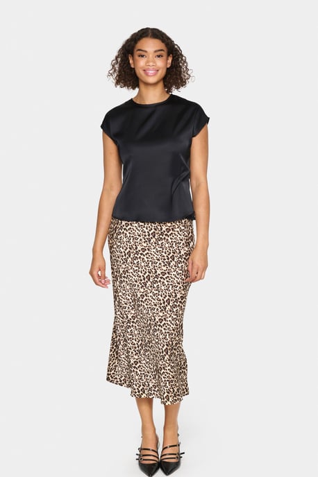 Blouse met korte mouwen Regular fit - Image 1