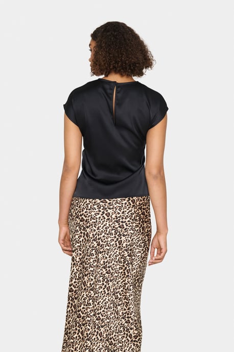 Blouse met korte mouwen Regular fit - Image 3
