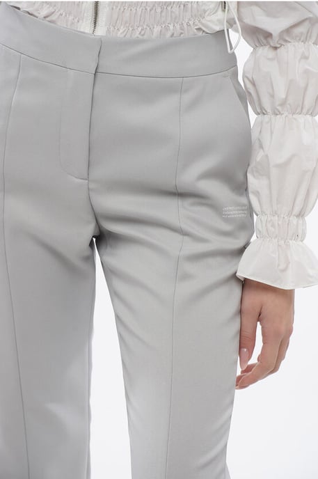 CORPORATE TECH-broek met split-enkel in grijs - Image 2