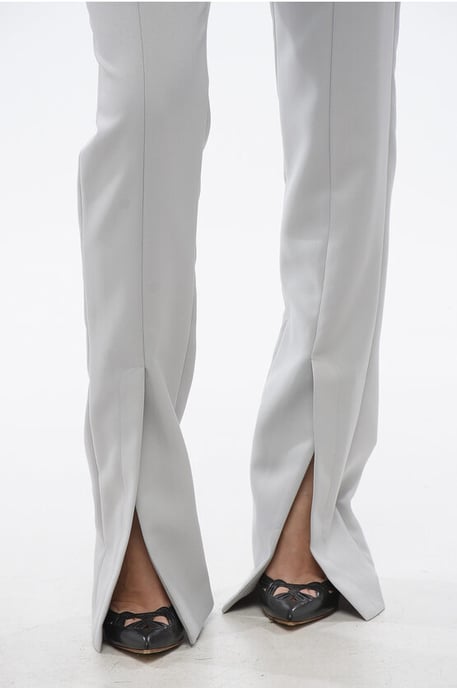CORPORATE TECH-broek met split-enkel in grijs - Image 3
