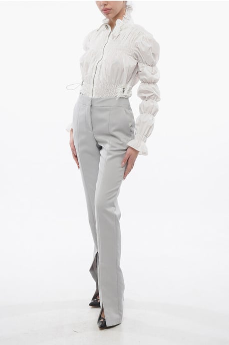 CORPORATE TECH-broek met split-enkel in grijs - Image 4