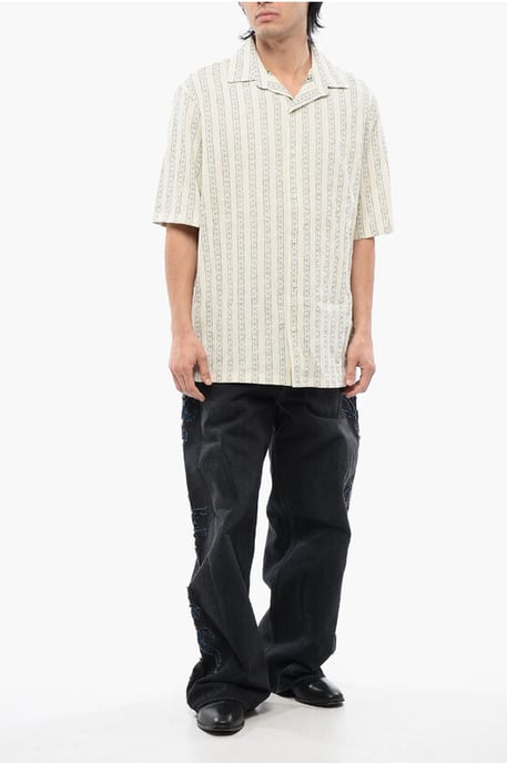 ARR STRIPES BOWLING SHIRT ANGORA WILLOW - Image 4