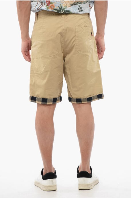 Omkeerbare Buffalo Shorts in Beige - Image 2