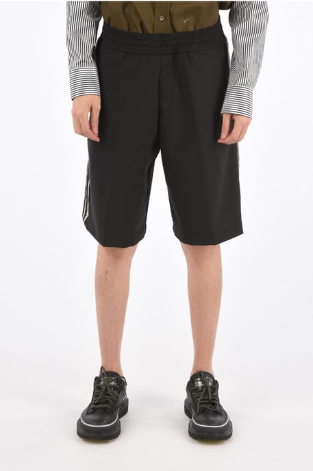 Trekkoordshorts in zwart - Image 1