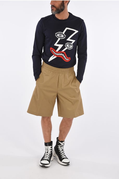 CITY-short met trekkoord in beige - Image 4