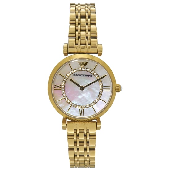 Emporio Armani Dameshorloge Kwarts Goud - Image 1